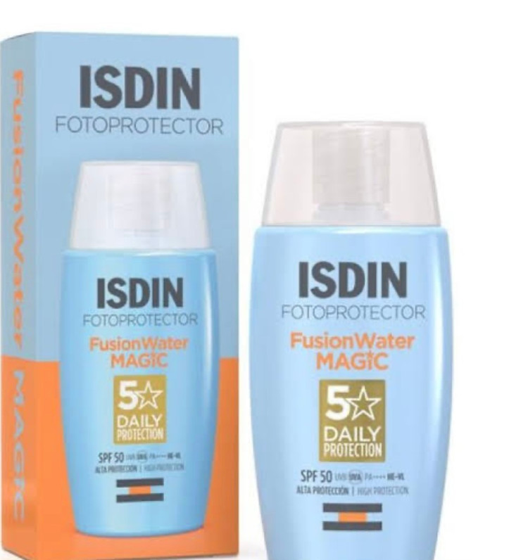 ضدافتاب فلوئید ایزدین مدل fusion water magic بی رنگ