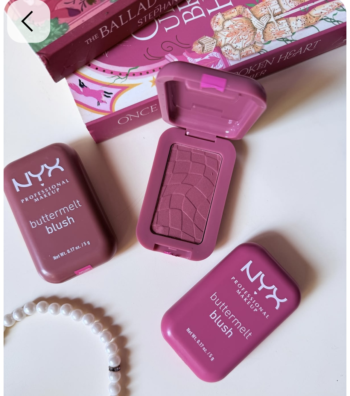 رژگونه پودری برند NYX